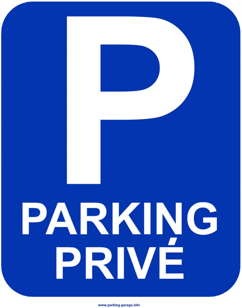 Modèles de panneaux signalétiques pour parking commun - CIPG club