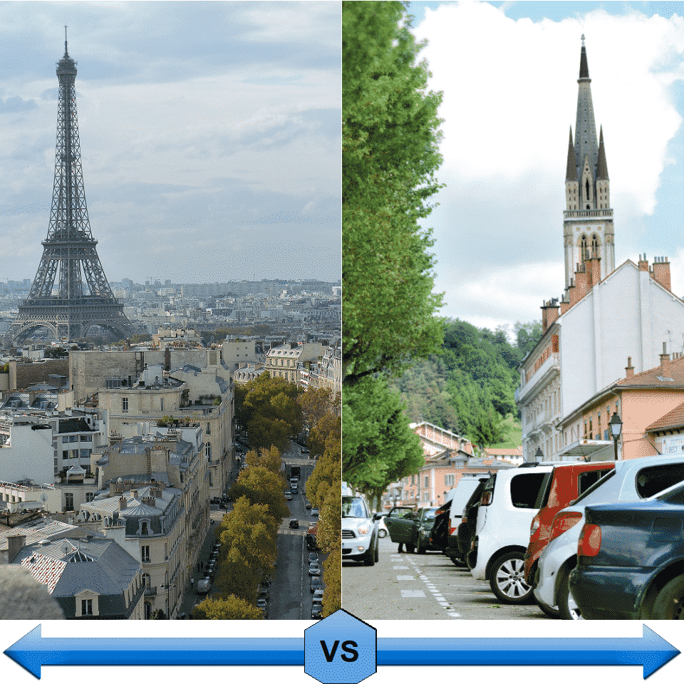 Paris vs Province