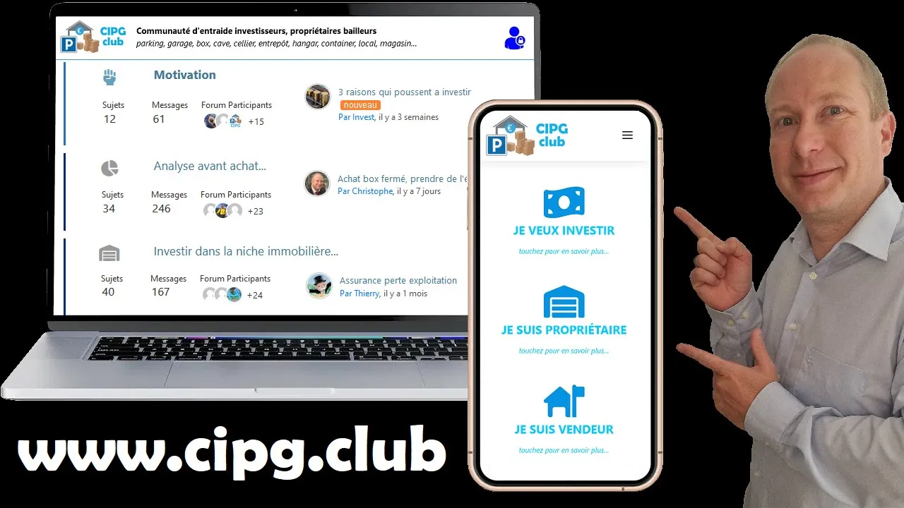 Vidéo plateforme d'échanges du CIPG club
